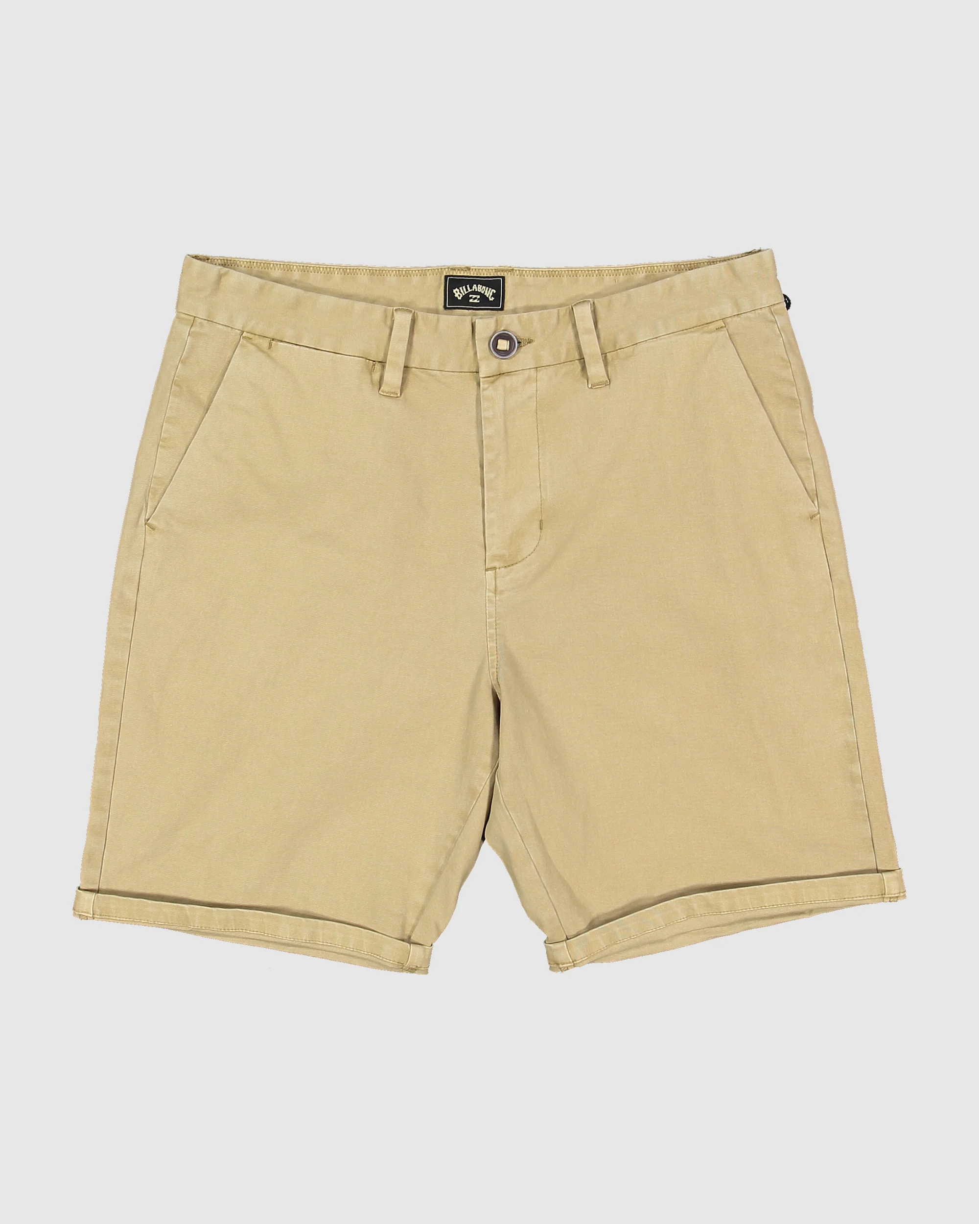 Mens Wave Washed Twill 19" Shorts