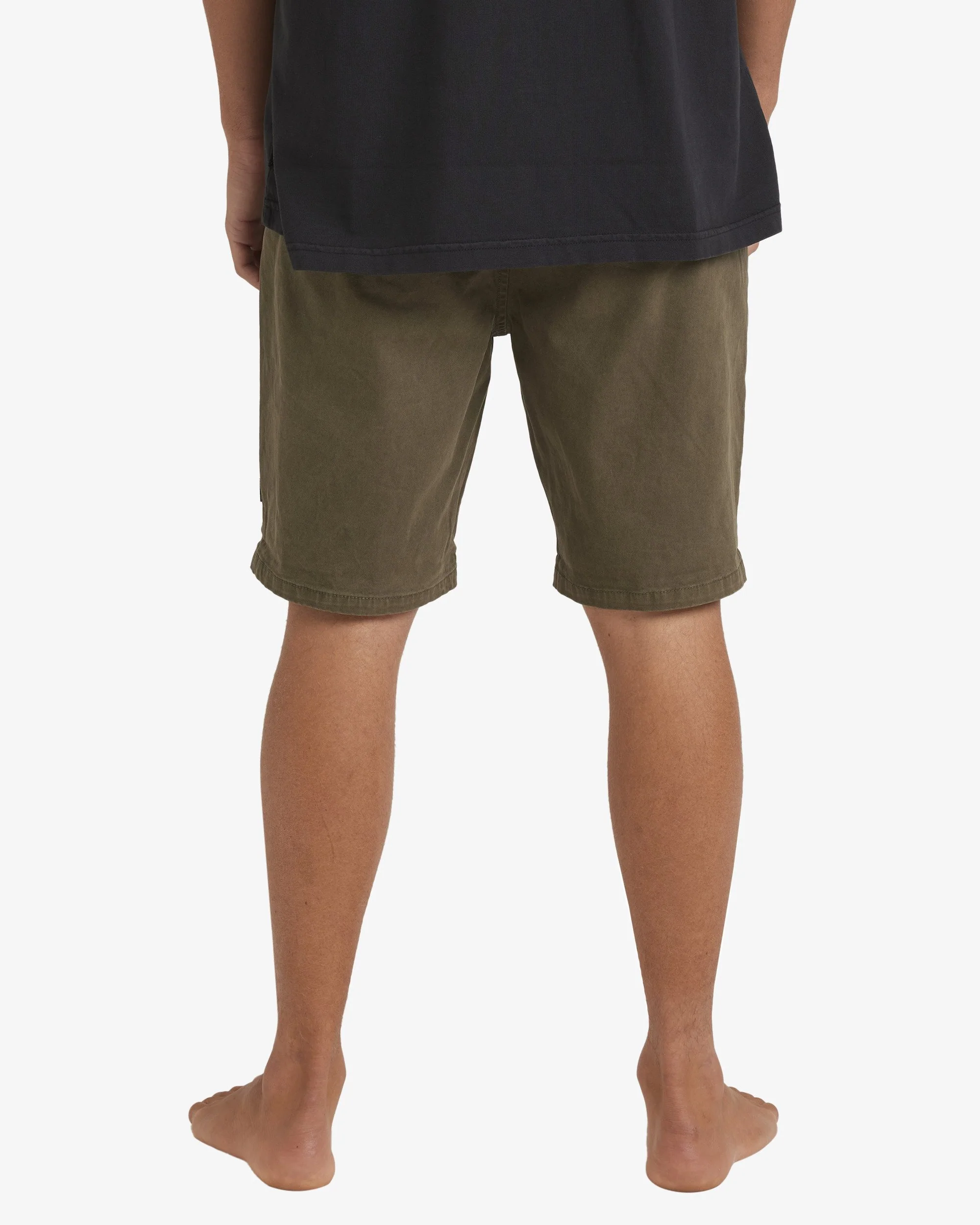 Mens Wave Washed Twill 19" Shorts - Image 2