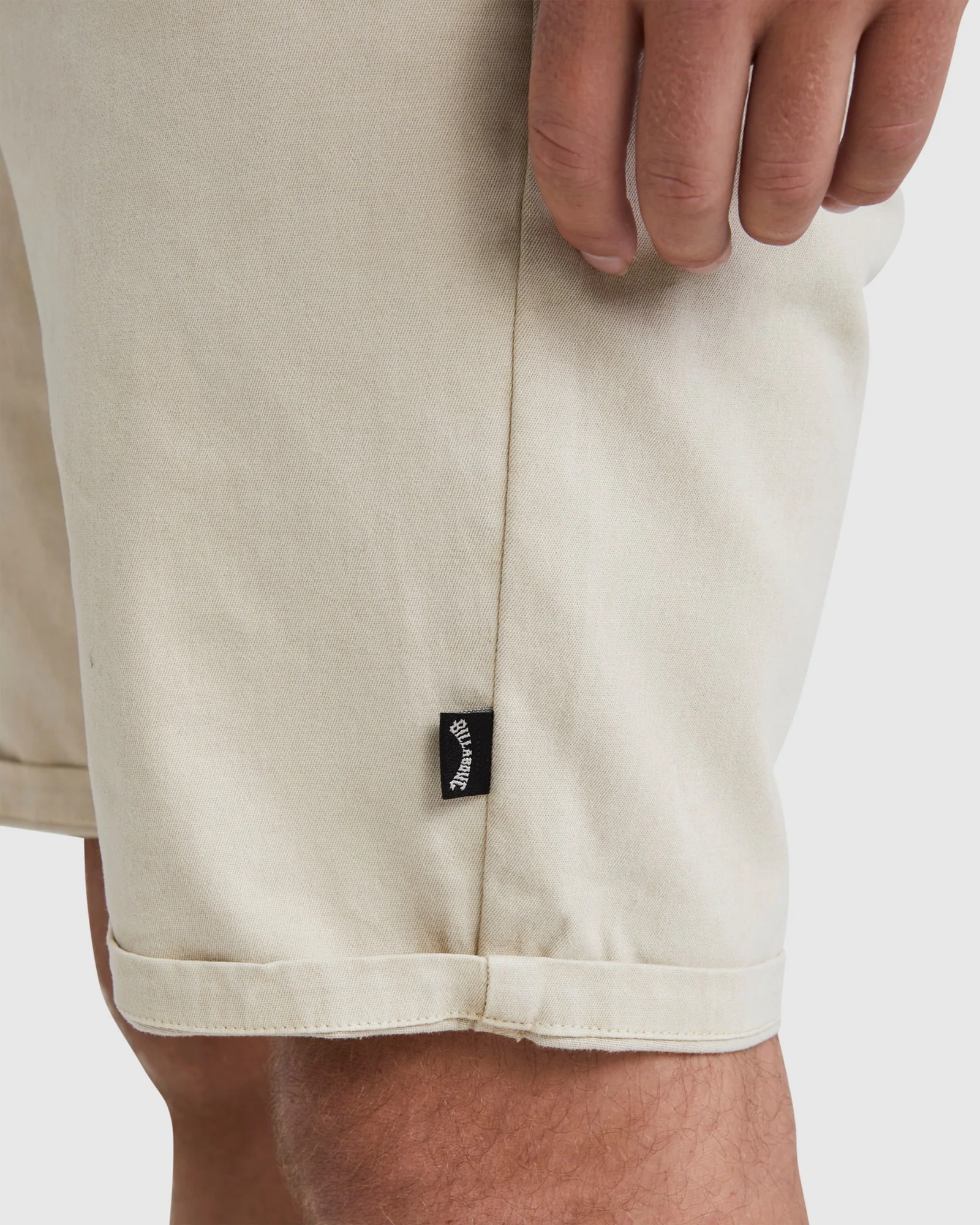 Mens Wave Washed Twill 19" Shorts - Image 3