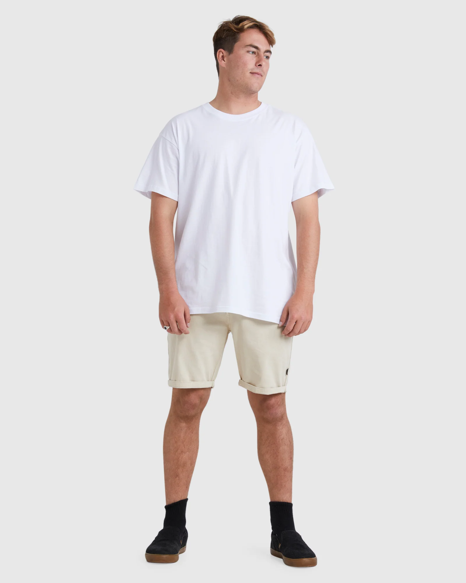 Mens Wave Washed Twill 19" Shorts - Image 4