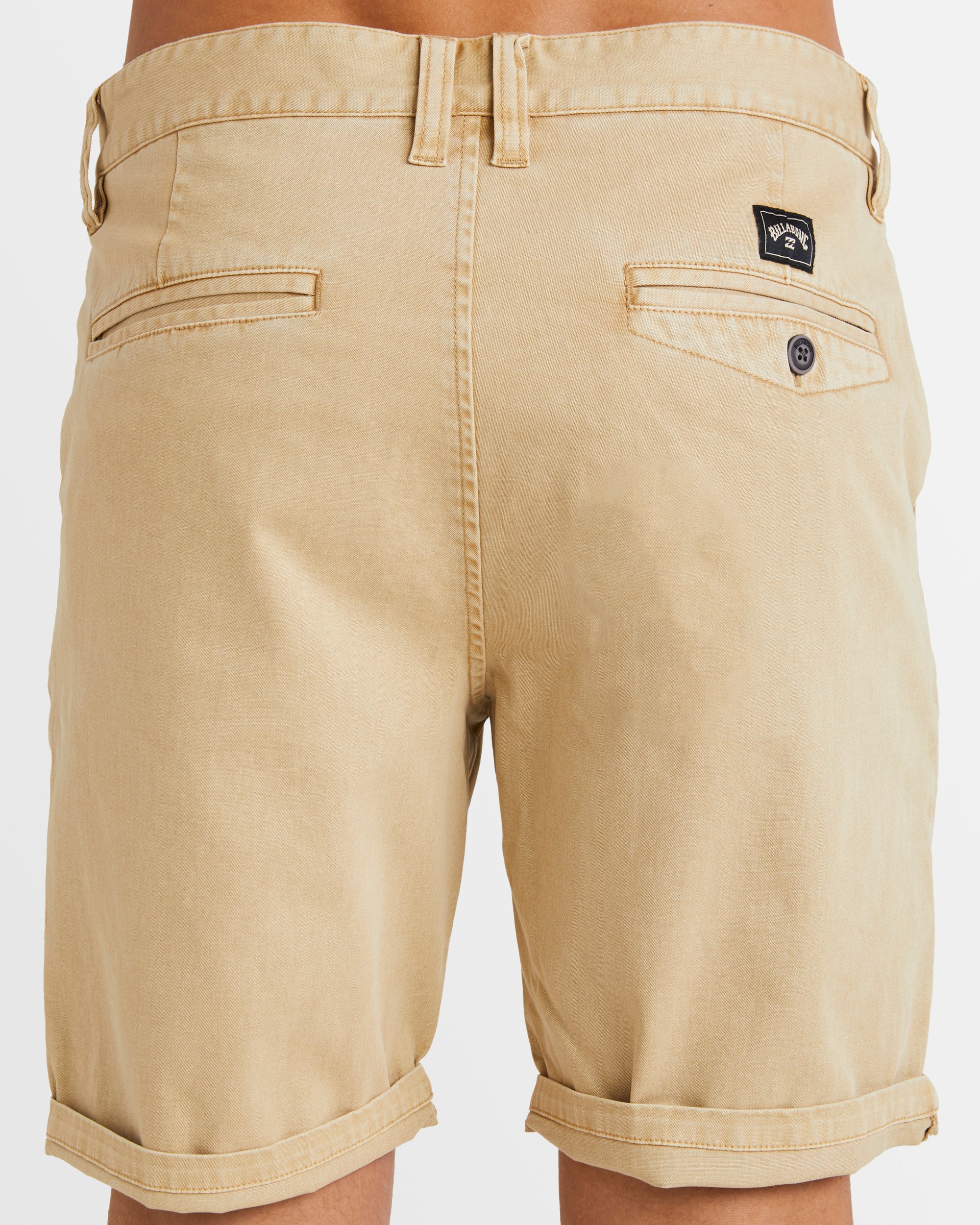 Mens Wave Washed Twill 19" Shorts - Image 4