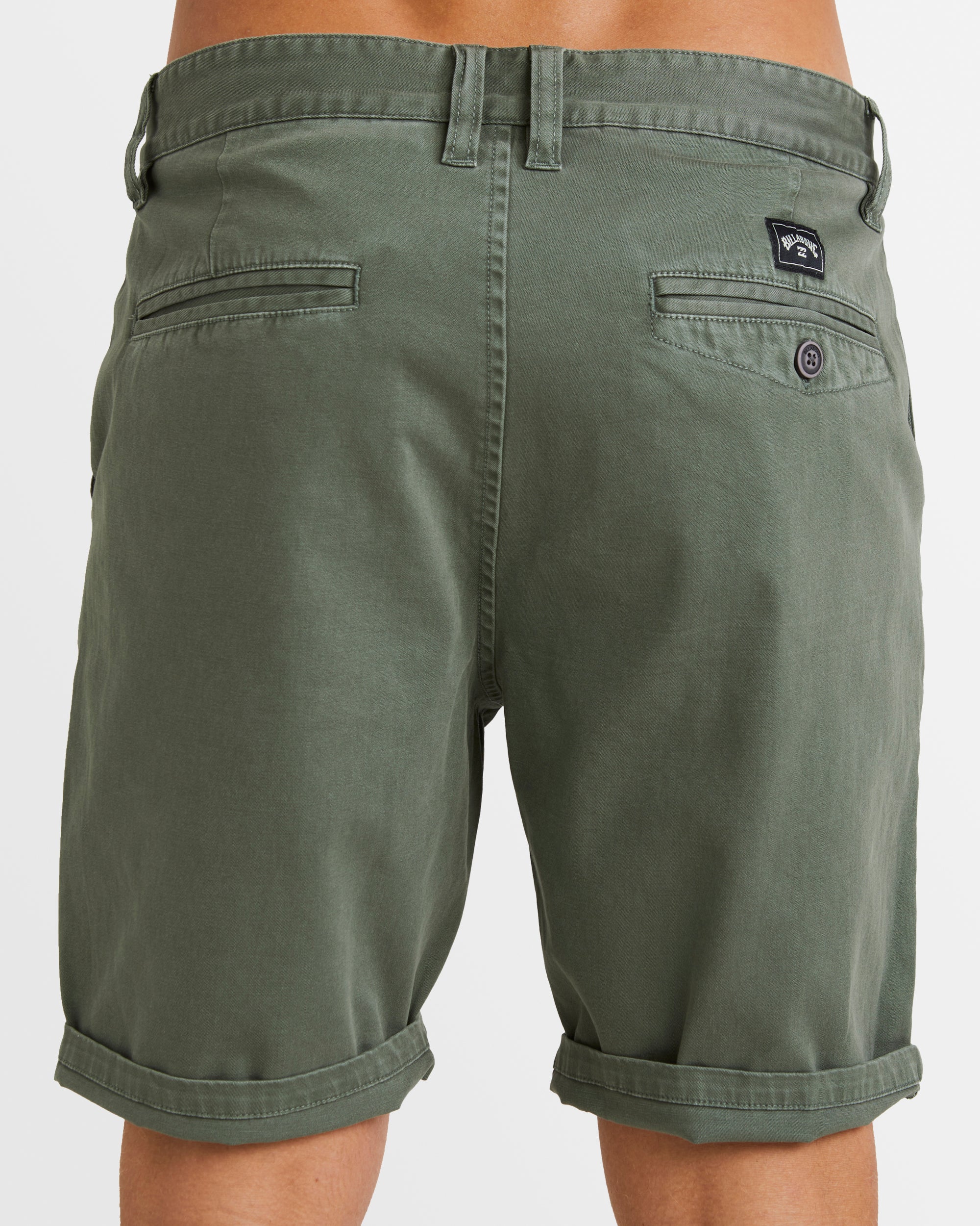 Mens Wave Washed Twill 19" Shorts - Image 6