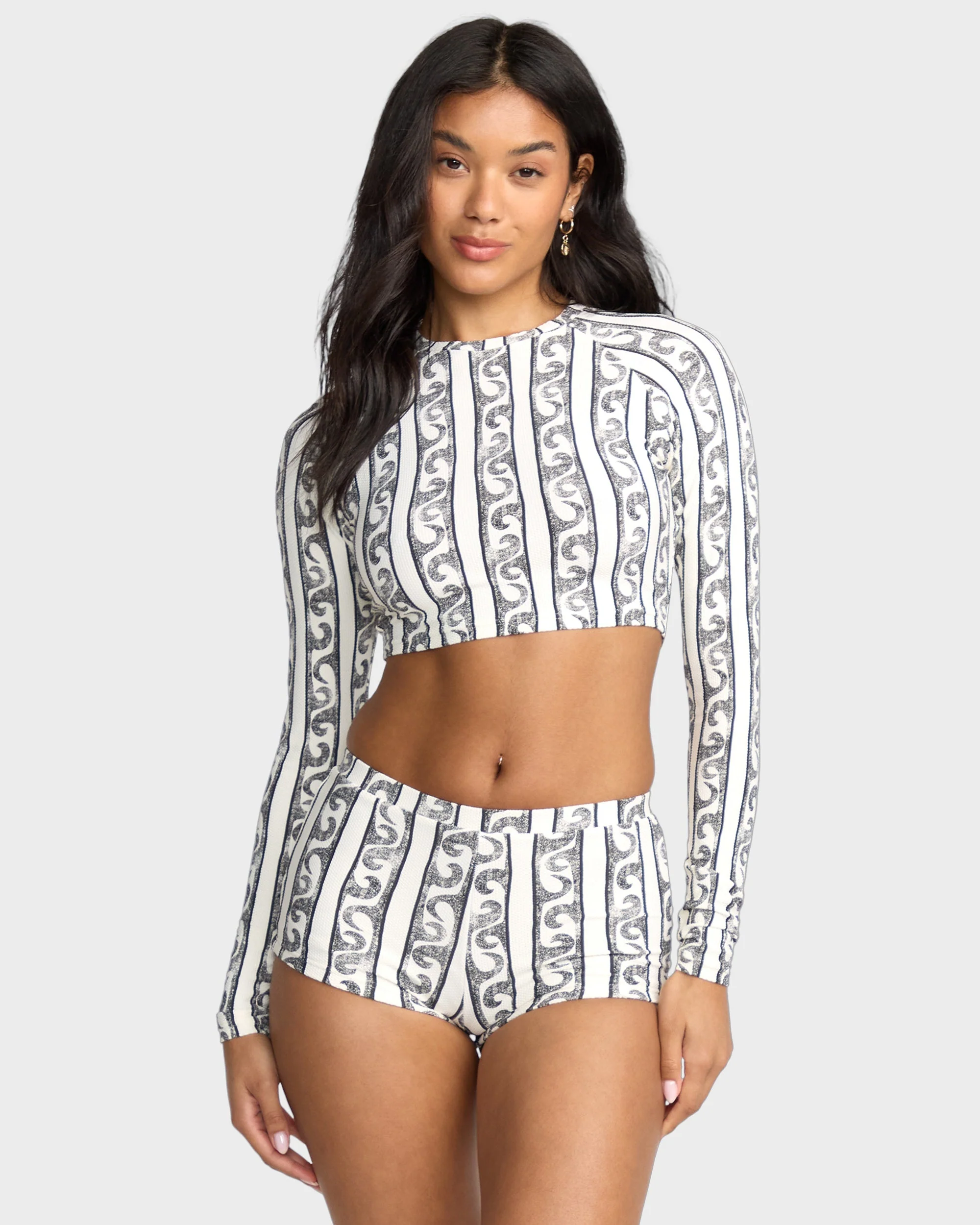 Womens Wave Watcher Palma Short Bikini Bottom - Image 2