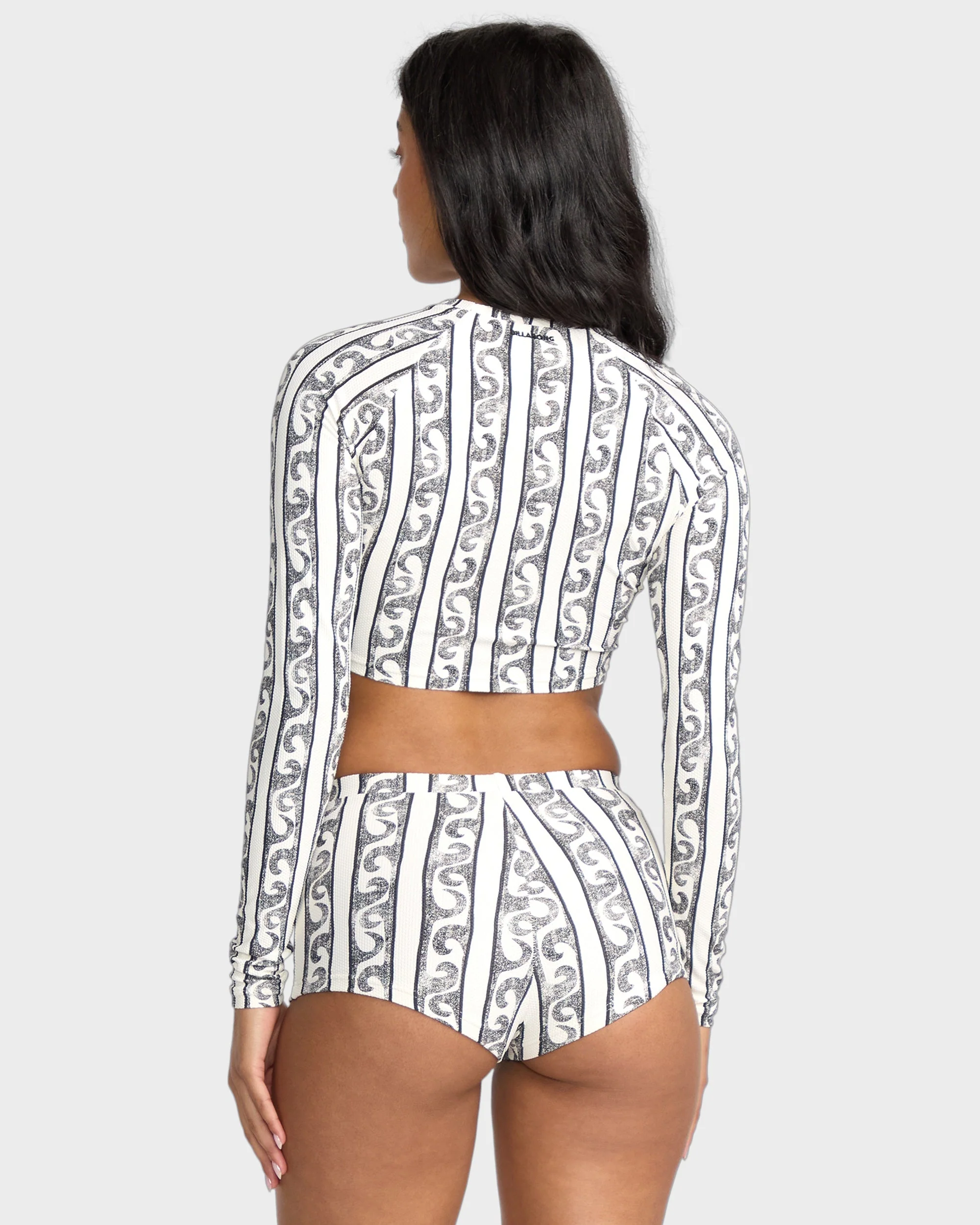 Womens Wave Watcher Palma Short Bikini Bottom - Image 3