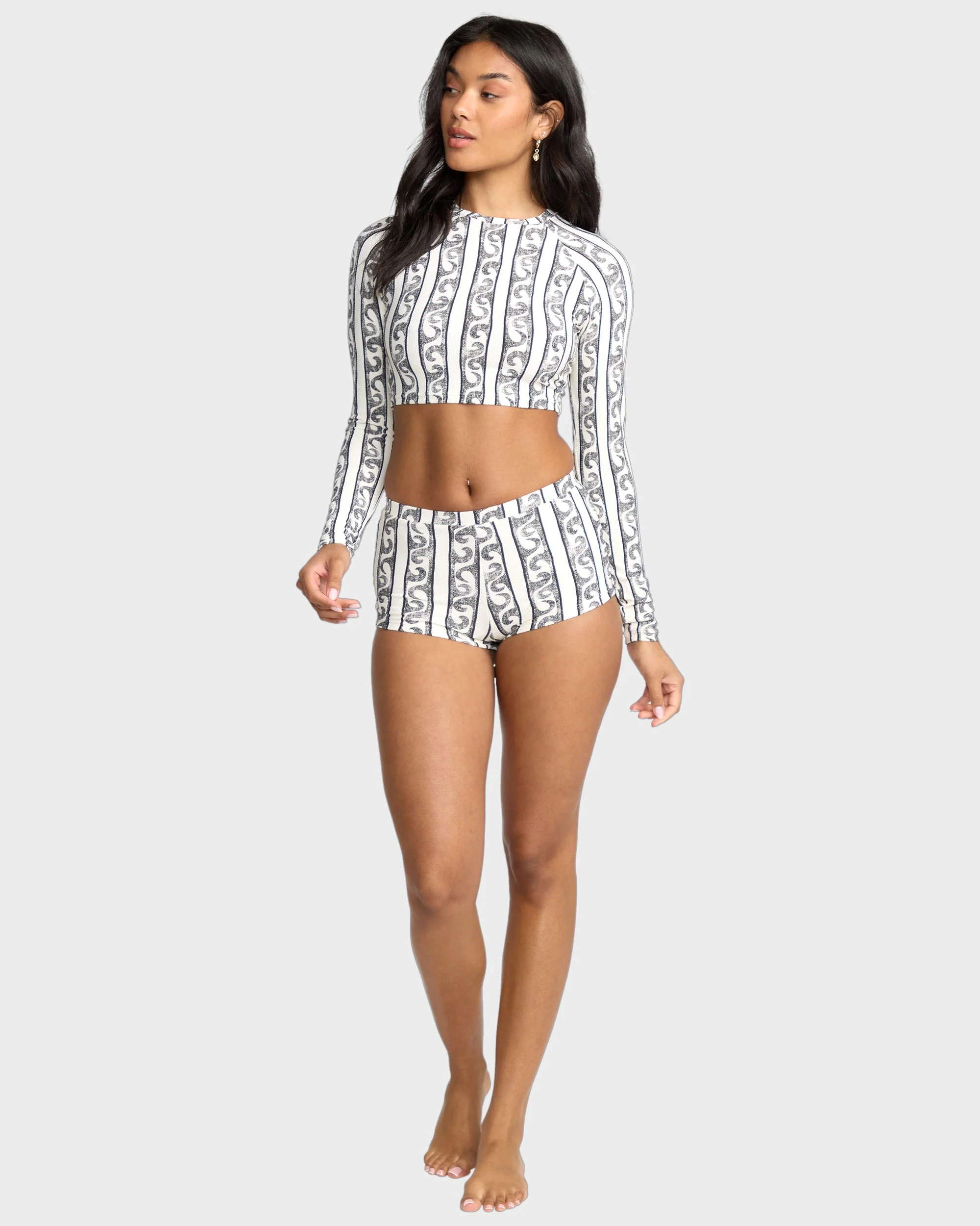 Womens Wave Watcher Palma Short Bikini Bottom - Image 6