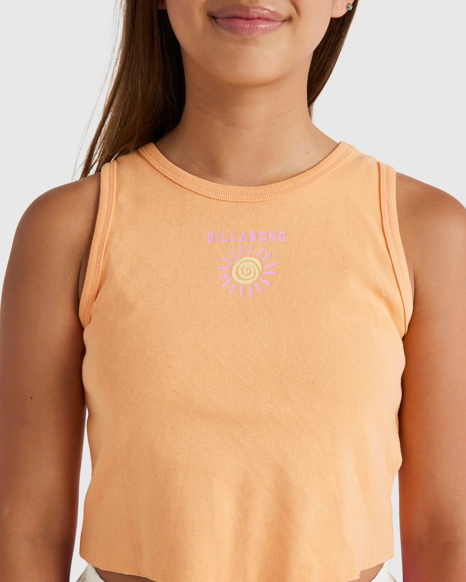 Girls 6-14 Waves And Sun Tank Top - Image 4
