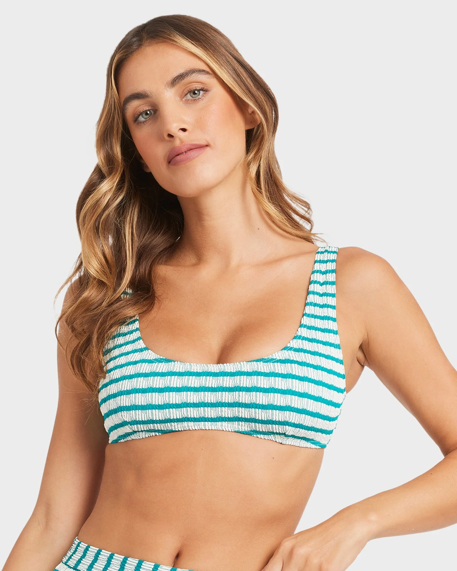 Womens Wavey Daze Lina Bralette Bikini Top - Image 6