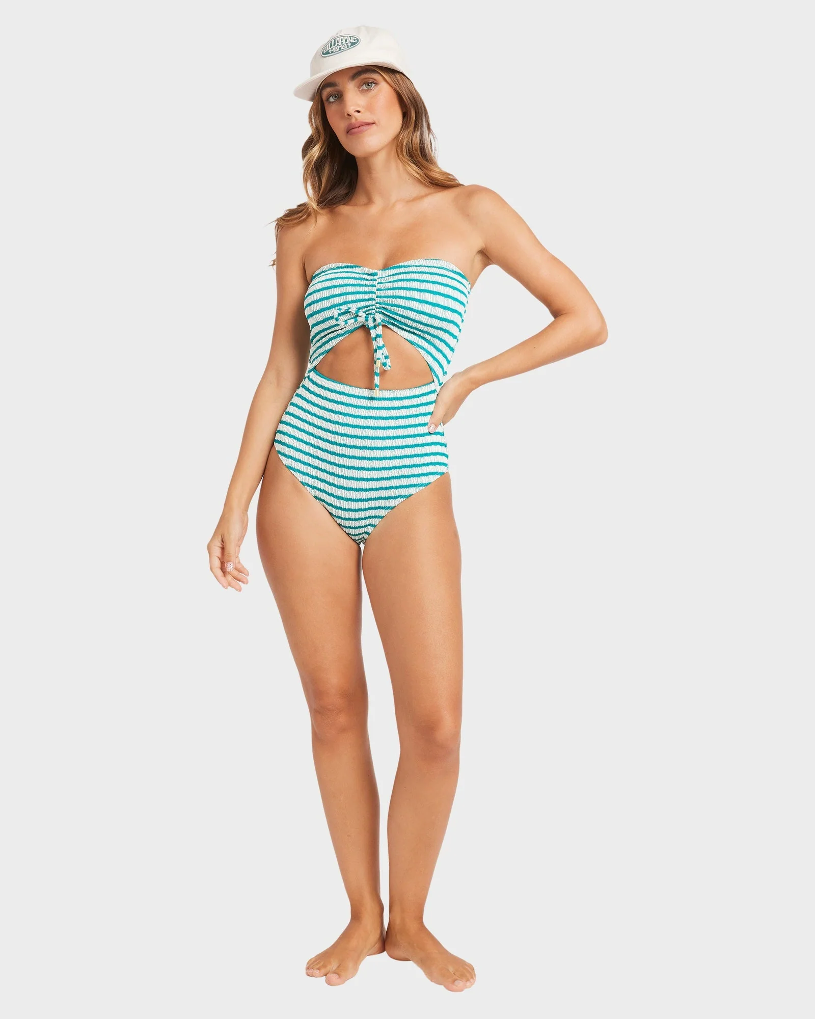 Womens Wavey Daze Summer One Piece Swimsuit - Image 5