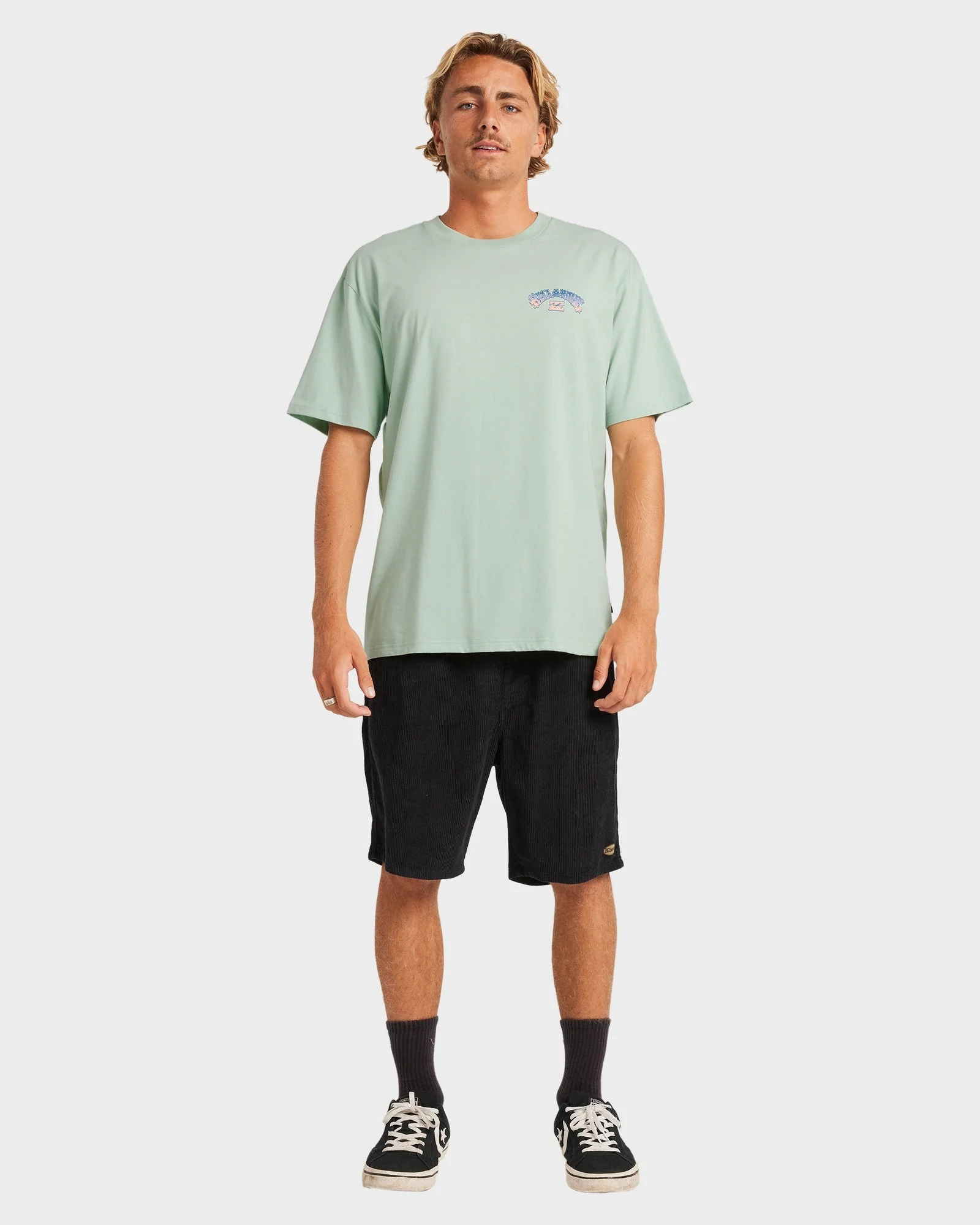Mens Wax Arch Regular T-Shirt - Image 4