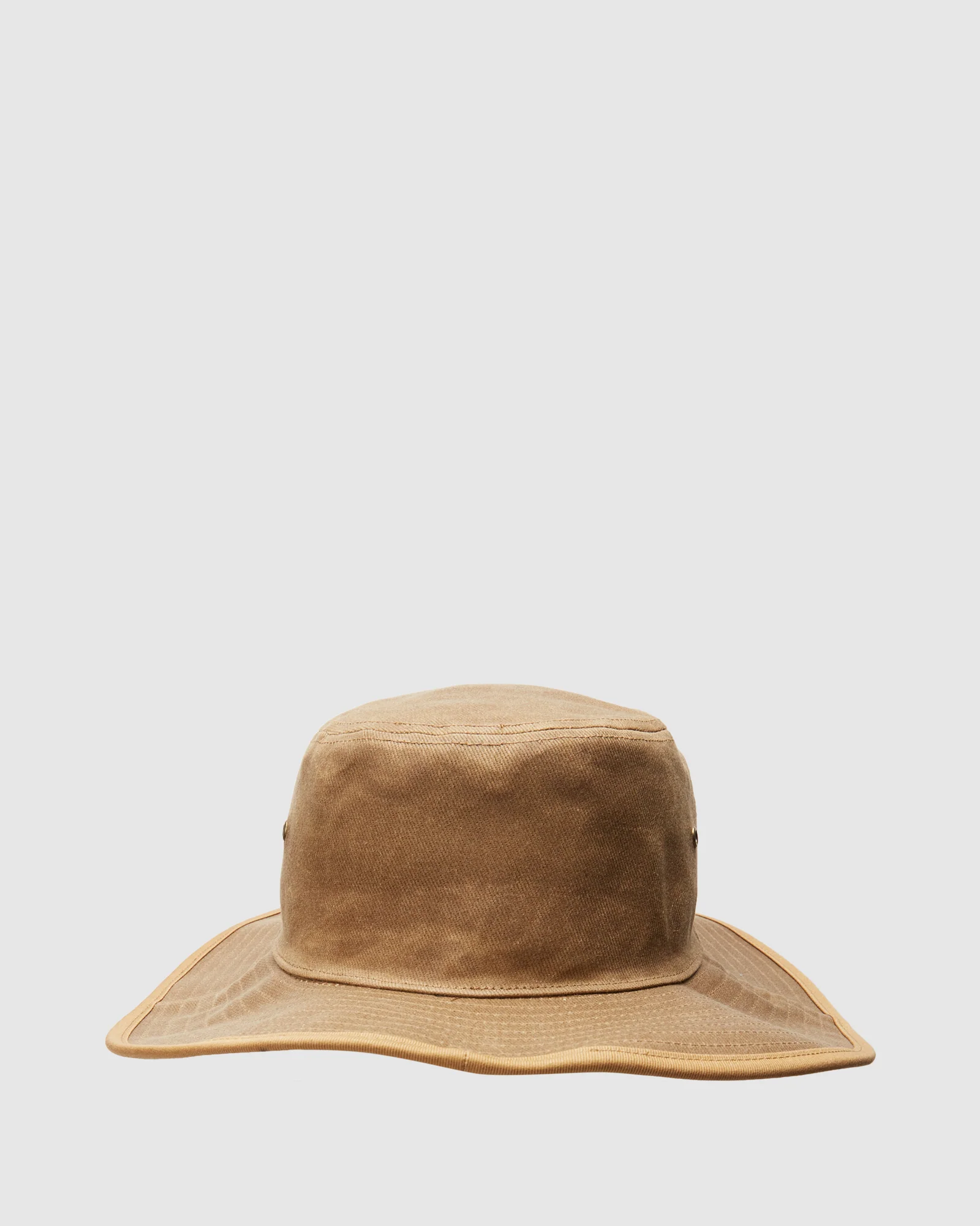 Mens Waxed Twill Big John Hat - Image 3