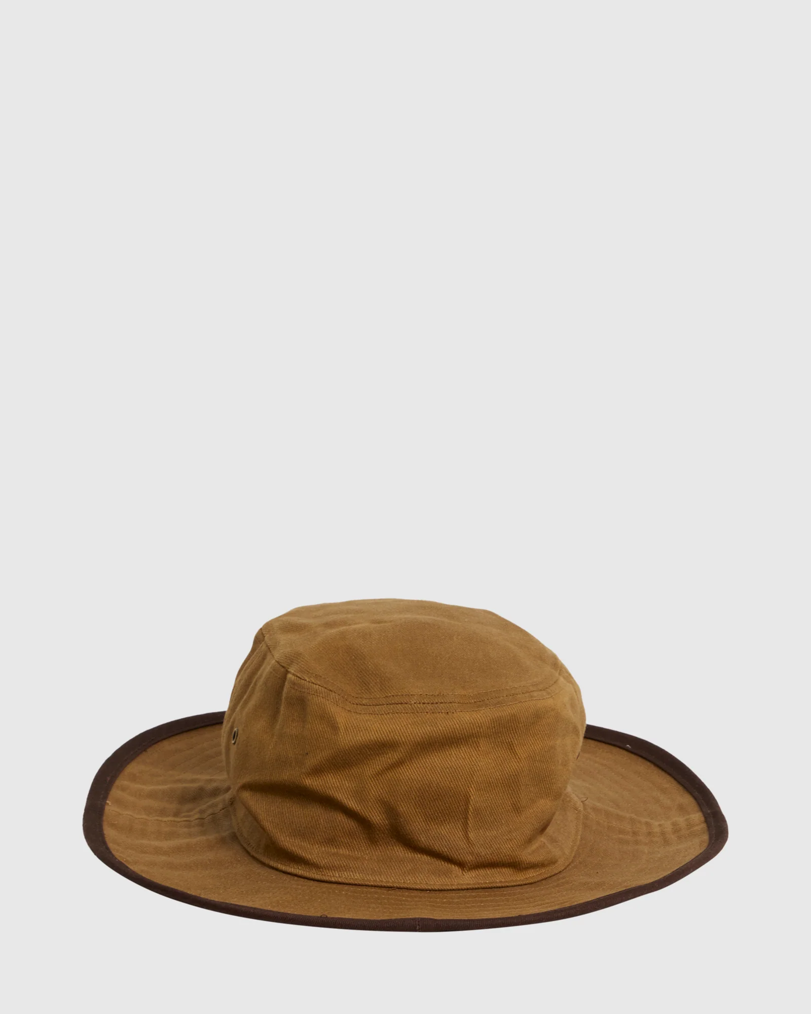 Mens Waxed Twill Big John Hat - Image 5