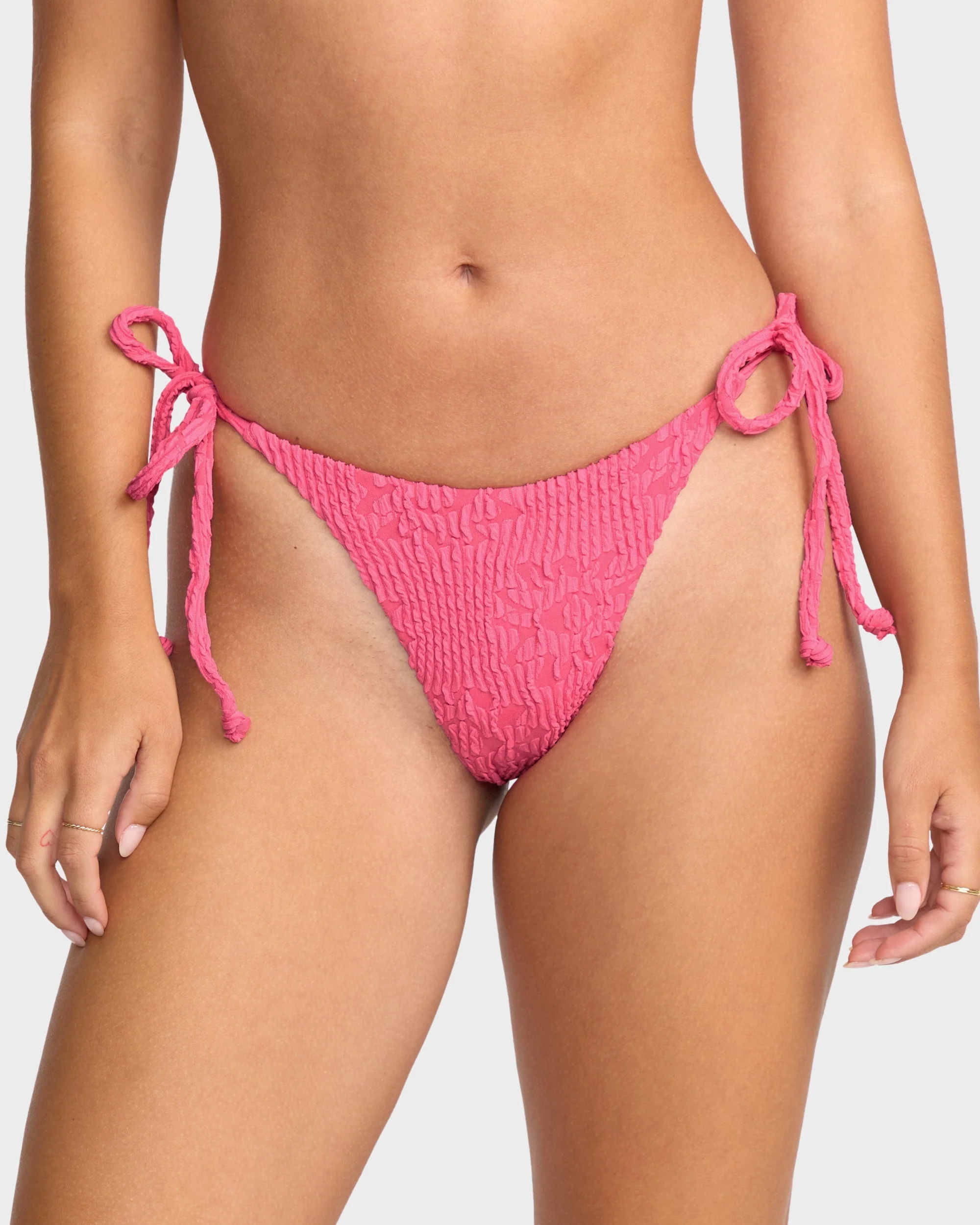 Womens We're Wild Tie Side Maya Bikini Bottom - Image 4