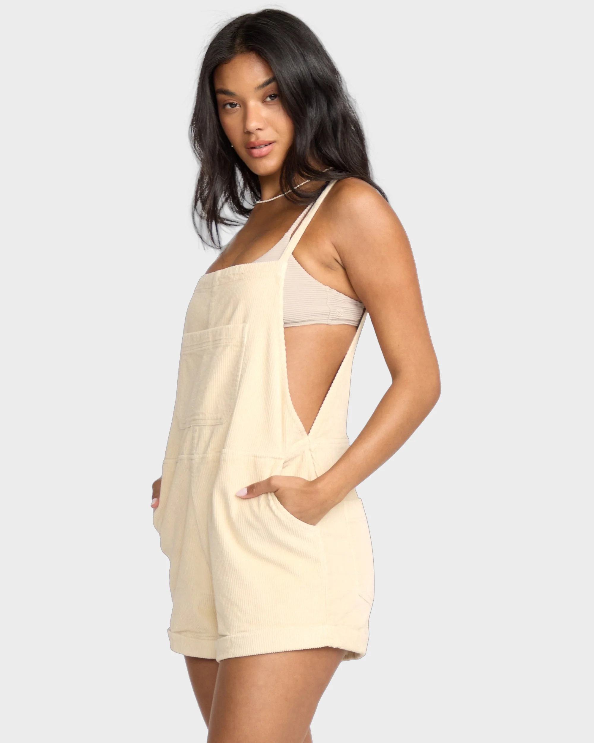 Womens Wild Pursuit Corduroy Overalls - Image 3