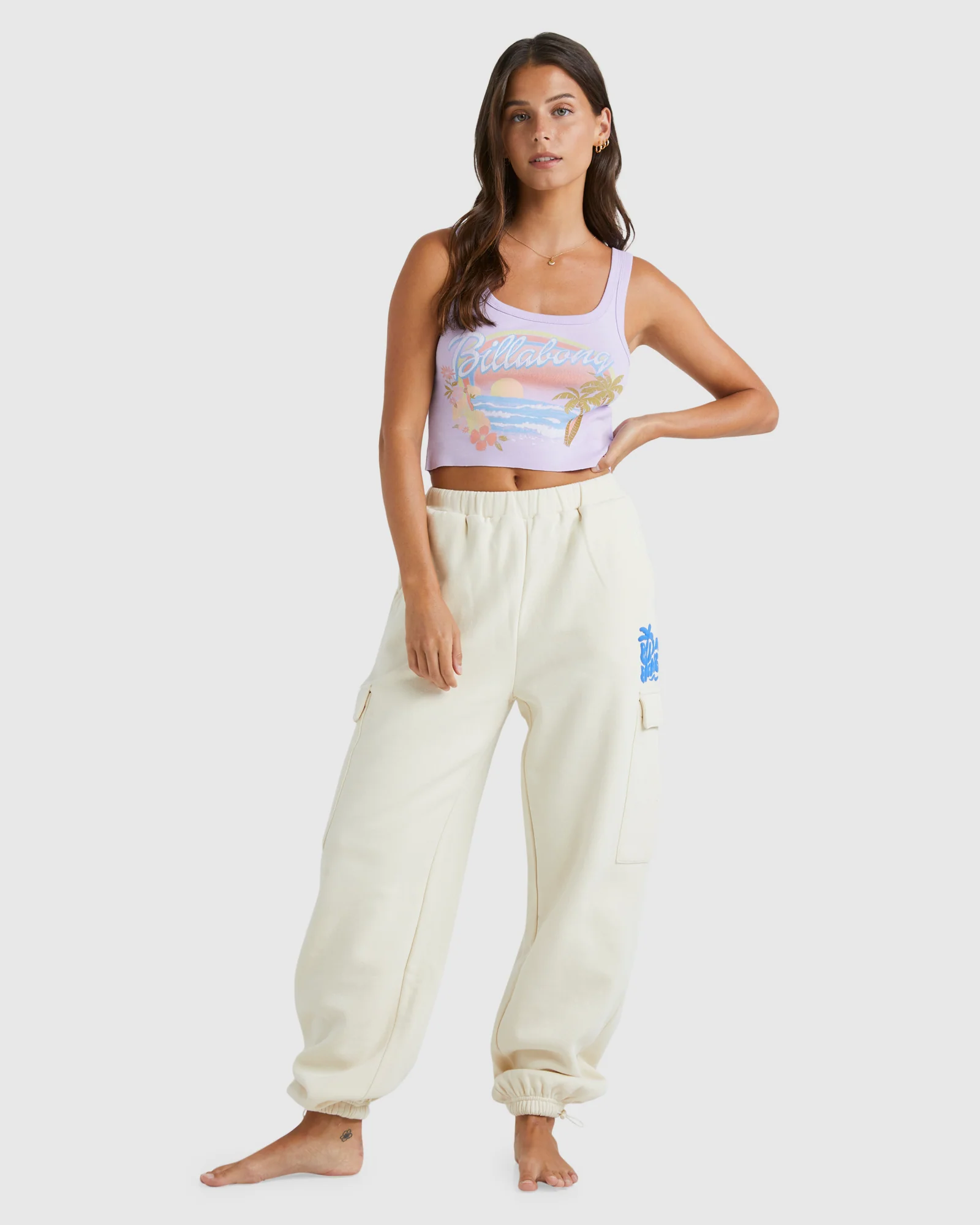 Womens Wild Waves Tank Top - Image 5