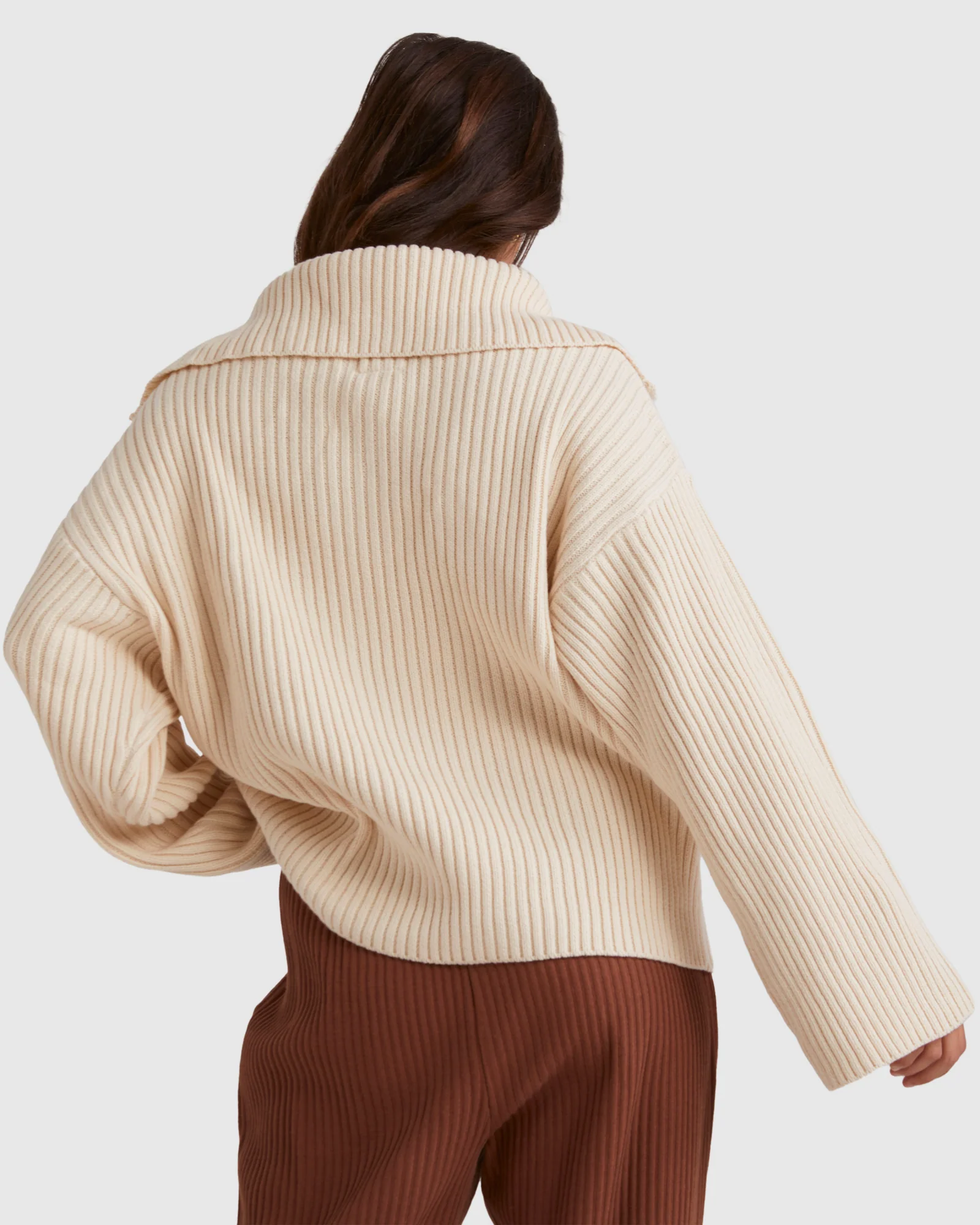 Womens Zippy Jumper - Image 3