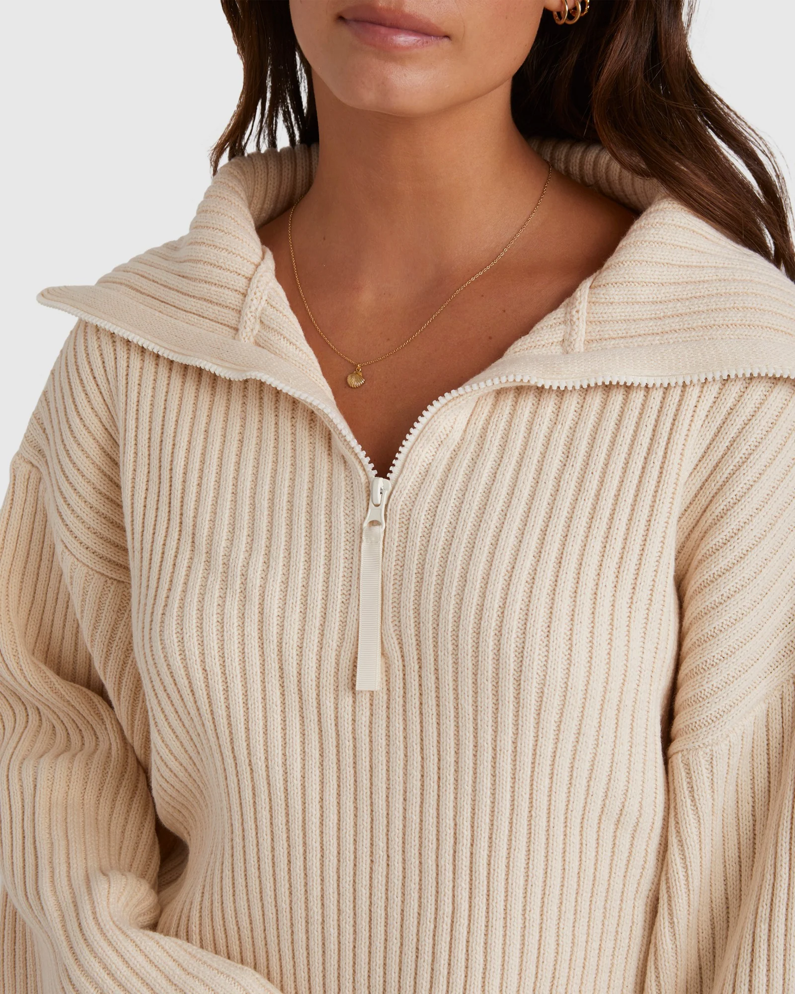 Womens Zippy Jumper - Image 4